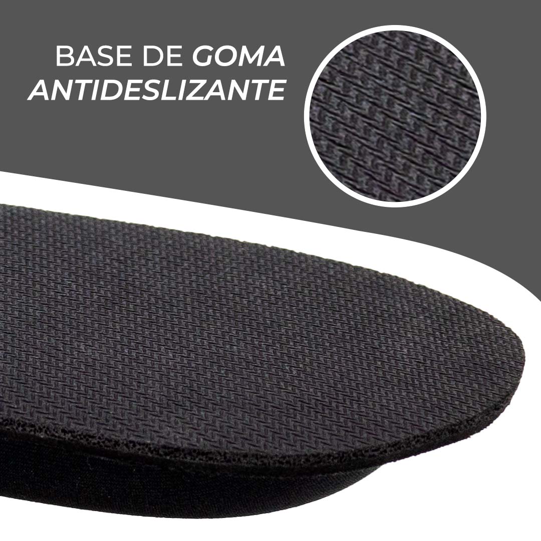 Phoenix keypad reposamuñecas ergonómico espuma con memoria alta densidad negro