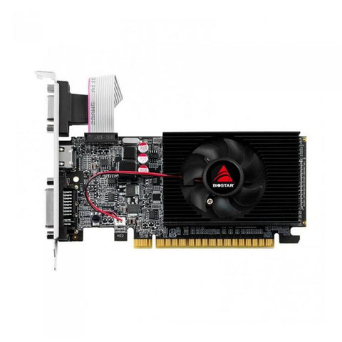 Tarjeta grafica biostar nvidia gt 610 2gb ddr3 hdmi d - sub dvi pci express 2.0