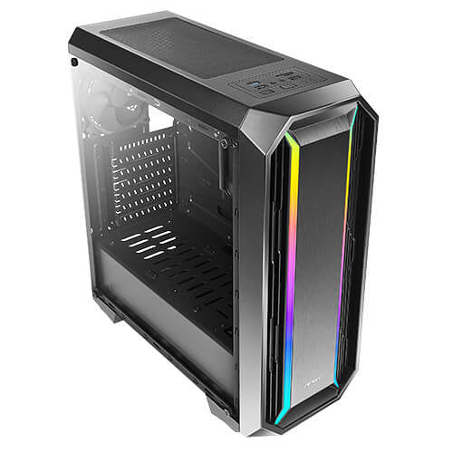 Caja ordenador gaming antec nx201 atx 2 x usb 2.0 1 x usb 3.0 sin fuente negro