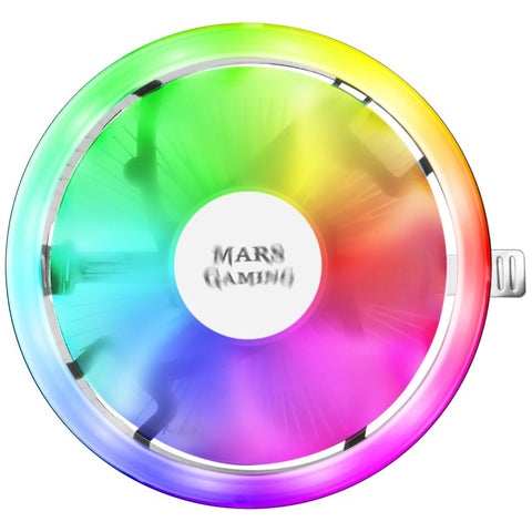 Ventilador disipador cpu mars gaming mcpu120 120mm rgb