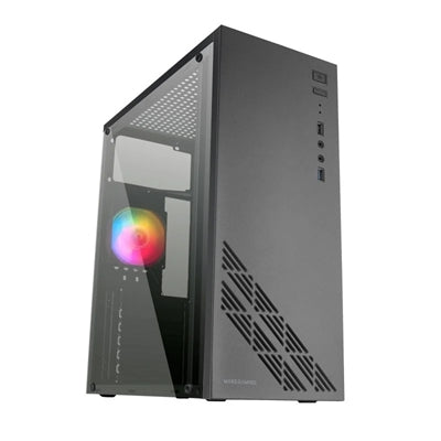 Caja ordenador mars gaming mc100 atx usb 3.0 1 x 90mm frgb negro