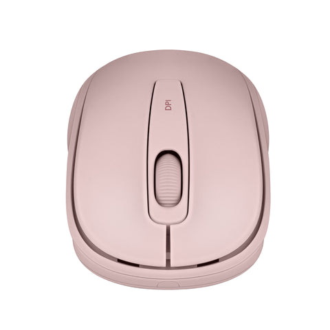 Phoenix m250 ratón inalámbrico 2.4 ghz receptor usb hasta 1600 dpi compatible con pc mac portátil color rosa