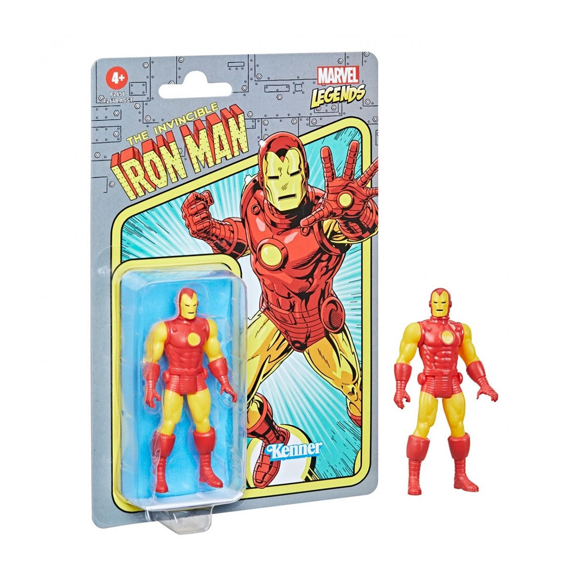 Expositor hasbro marvel retro 48 unidades 5 modelos