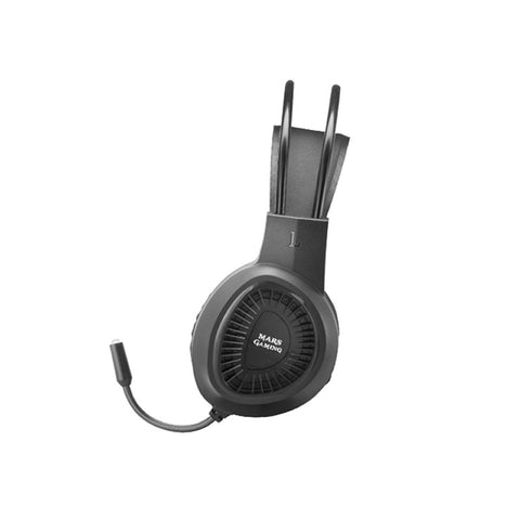 Auriculares mars gaming mh120 jack 3.5mm con microfono compatible con windows -  ps4 -  ps5 -  xbox one -  xbox series x - s -  nintendo switch -  mac -  smartphone -  tablet