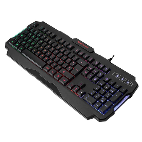 Teclado mars gaming mrk0 usb membrana rainbow