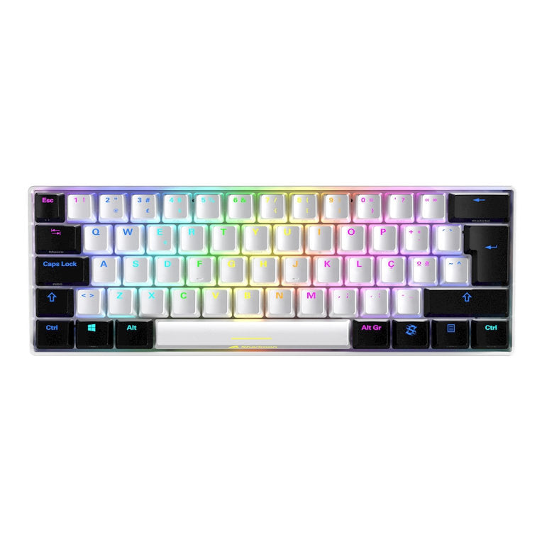 Teclado gaming sharkoon skiller sgk50 s4 kailh red blanco portugues