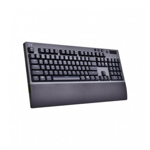 Teclado mecanico inalambrico thermaltake w1 gaming bluetooth -  reposamuñecas -  cherry red