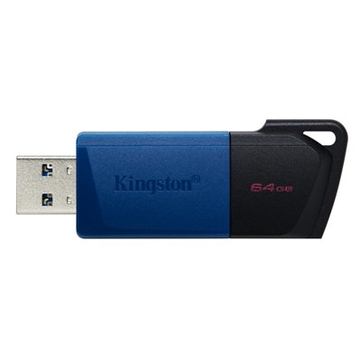 Memoria usb 3.2 kingston 64gb datatraveler dtxm azul