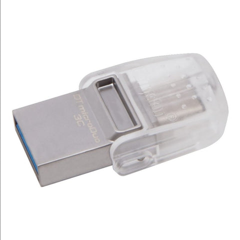 Memoria usb 3.2 usb tipo c kingston 64gb datatraveler micro duo