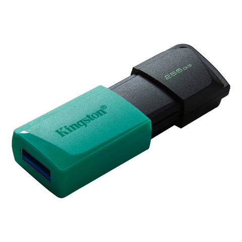 Memoria usb 3.2 kingston 256gb datatraveler dtxm turquesa