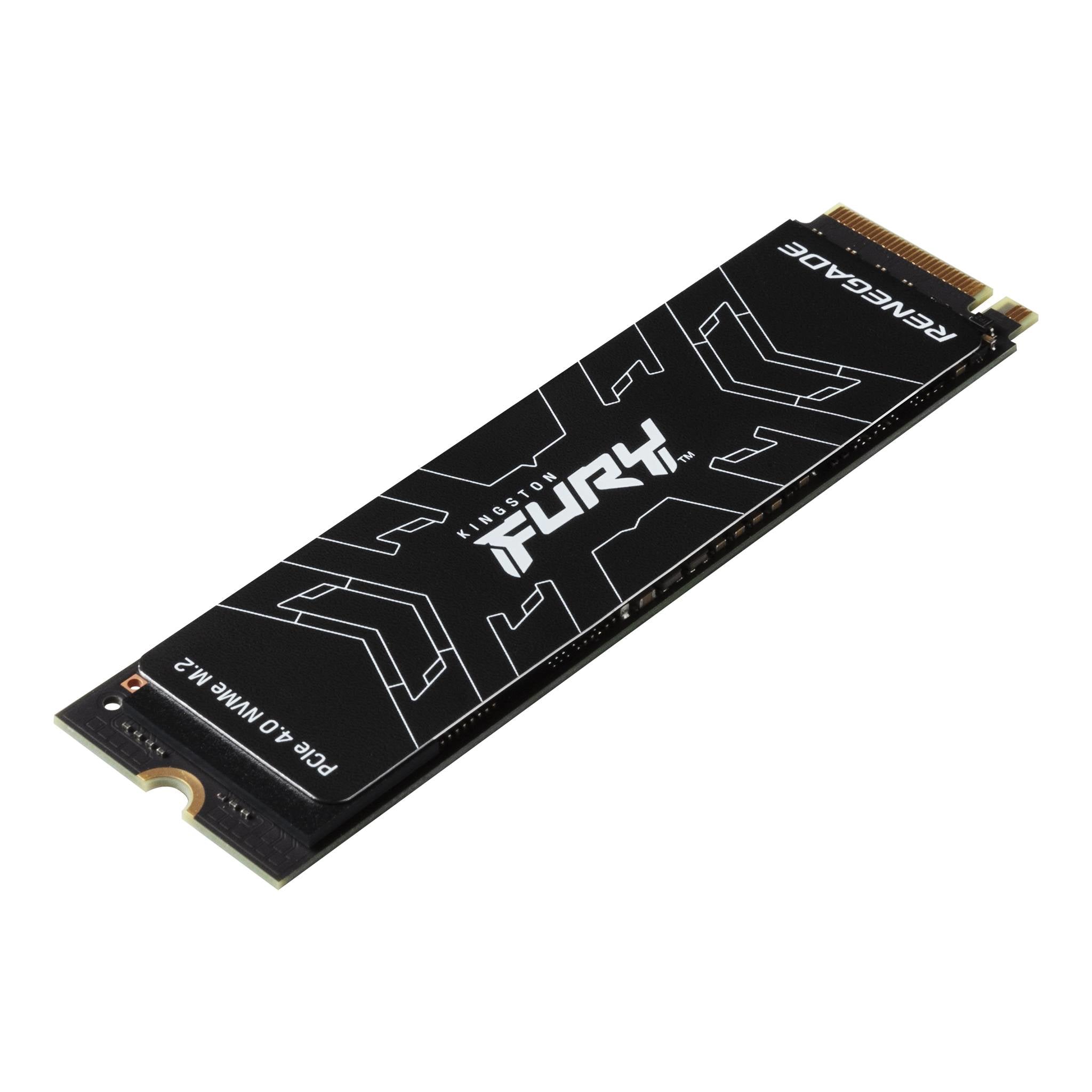 Disco duro interno ssd kingston fury renegade 4tb m.2 nvme pcie 4.0