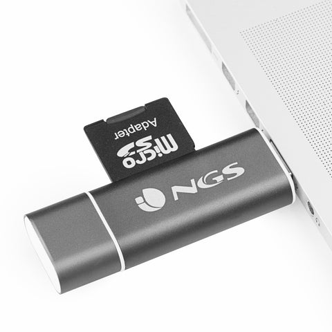 Lector de tarjetas ngs ally reader usb tipo c