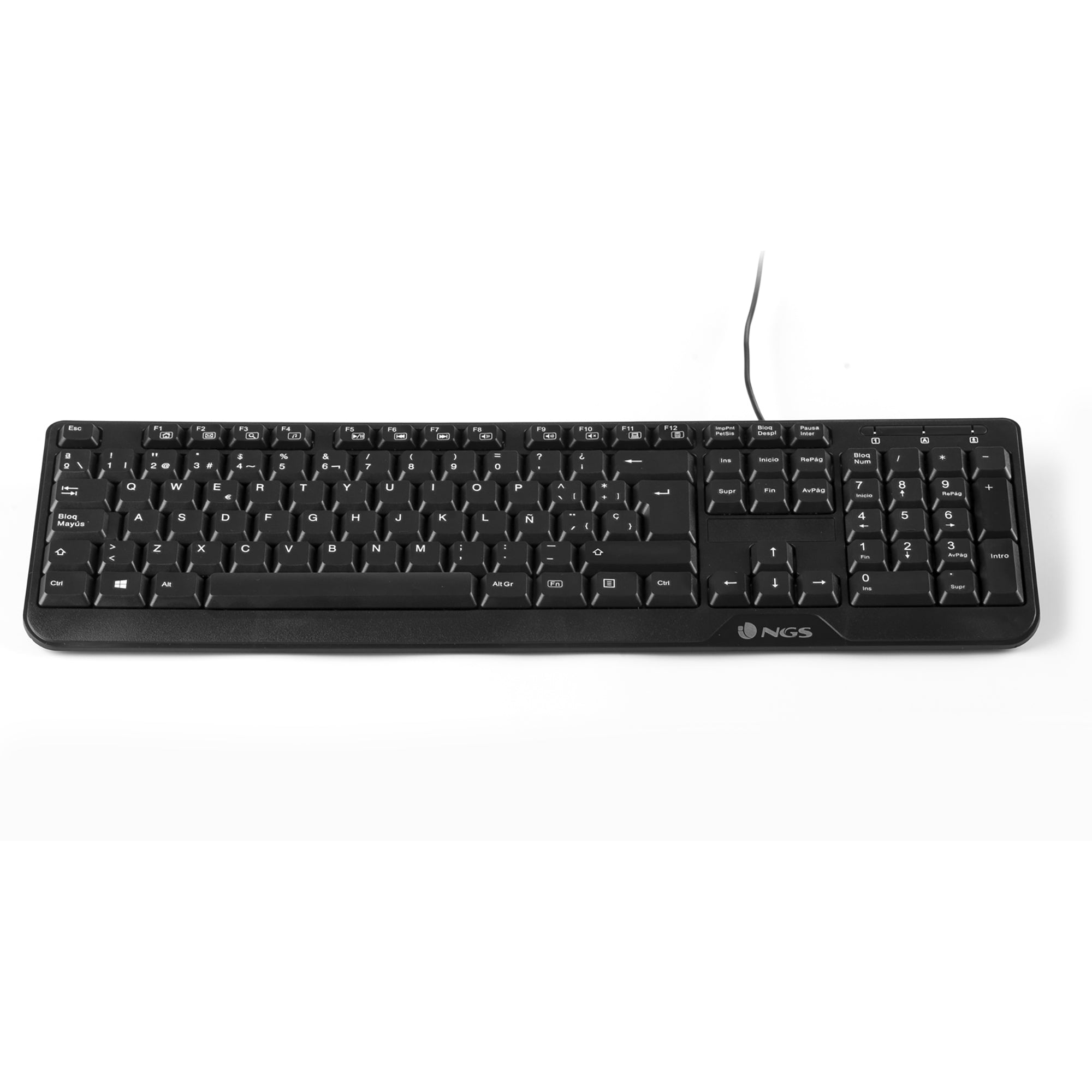 Teclado con cable ngs funky v3 usb