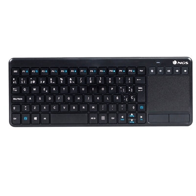 Teclado inalambrico ngs tv warrior con touchpad