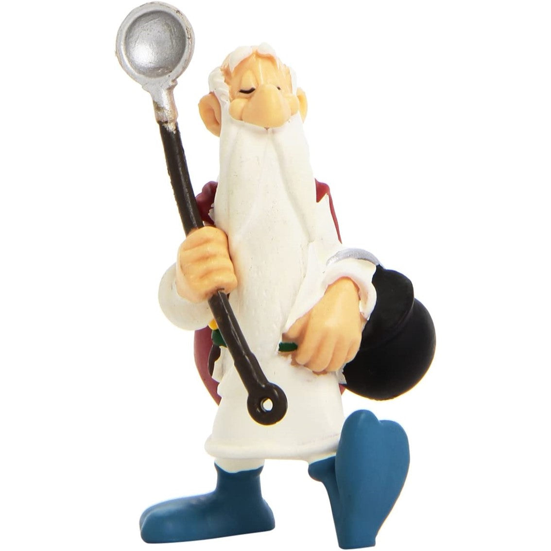 Figura plastoy asterix &obelix panoramix con marmita pvc 9 cm