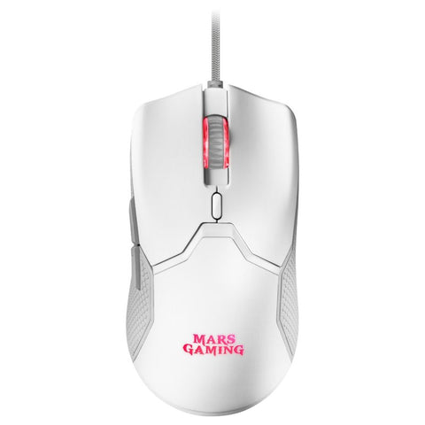 Kit teclado + raton mars gaming mcpxwpt rgb blanco + alfombrilla portugues