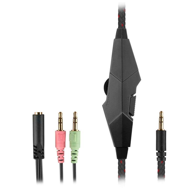 Auriculares mars gaming mhx jack 3.5mm con microfono compatible con windows - ps4 - xbox one - nintendo switch - mac - smartphone