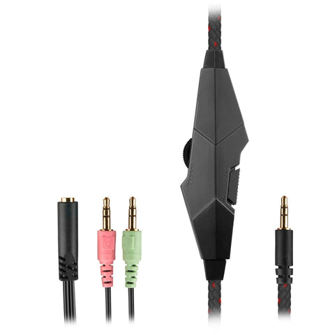 Auriculares mars gaming mhx jack 3.5mm con microfono compatible con windows - ps4 - xbox one - nintendo switch - mac - smartphone