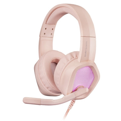 Auriculares mars gaming mh320 rosa jack 3.5mm + usb con microfono compatible con windows -  ps4 -  ps5 -  xbox one -  xbox series x - s -  nintendo switch -  mac -  smartphone -  tablet