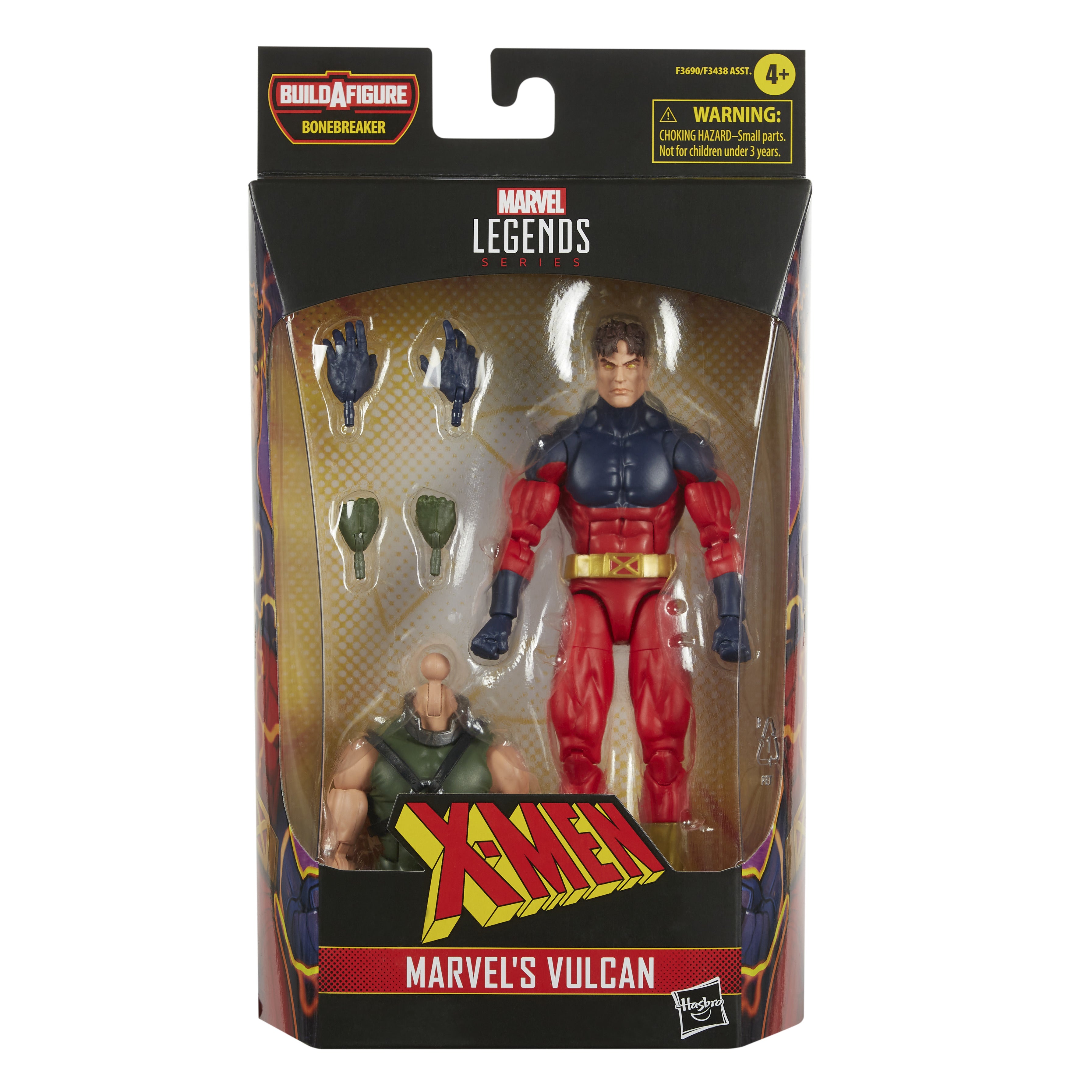 Figura hasbro x - men vulcan marvel legends