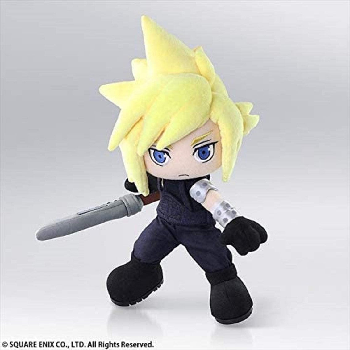 Peluche articulado square enix final fantasy cloud strife