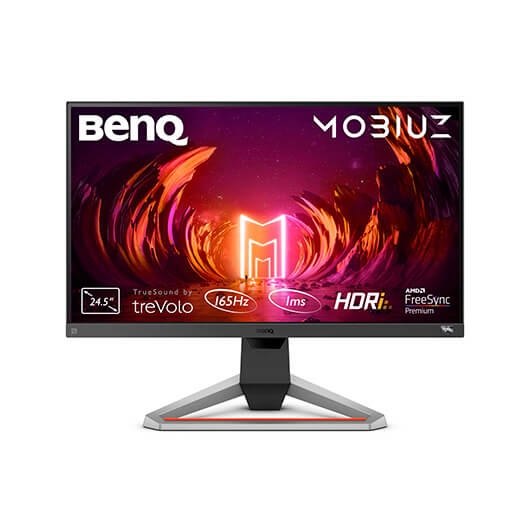 Monitor led gaming 24.5pulgadas benq mobiuz ex2510s ips -  fhd -  hdmi -  dp -  165hz -  1ms -  regulable -  vesa