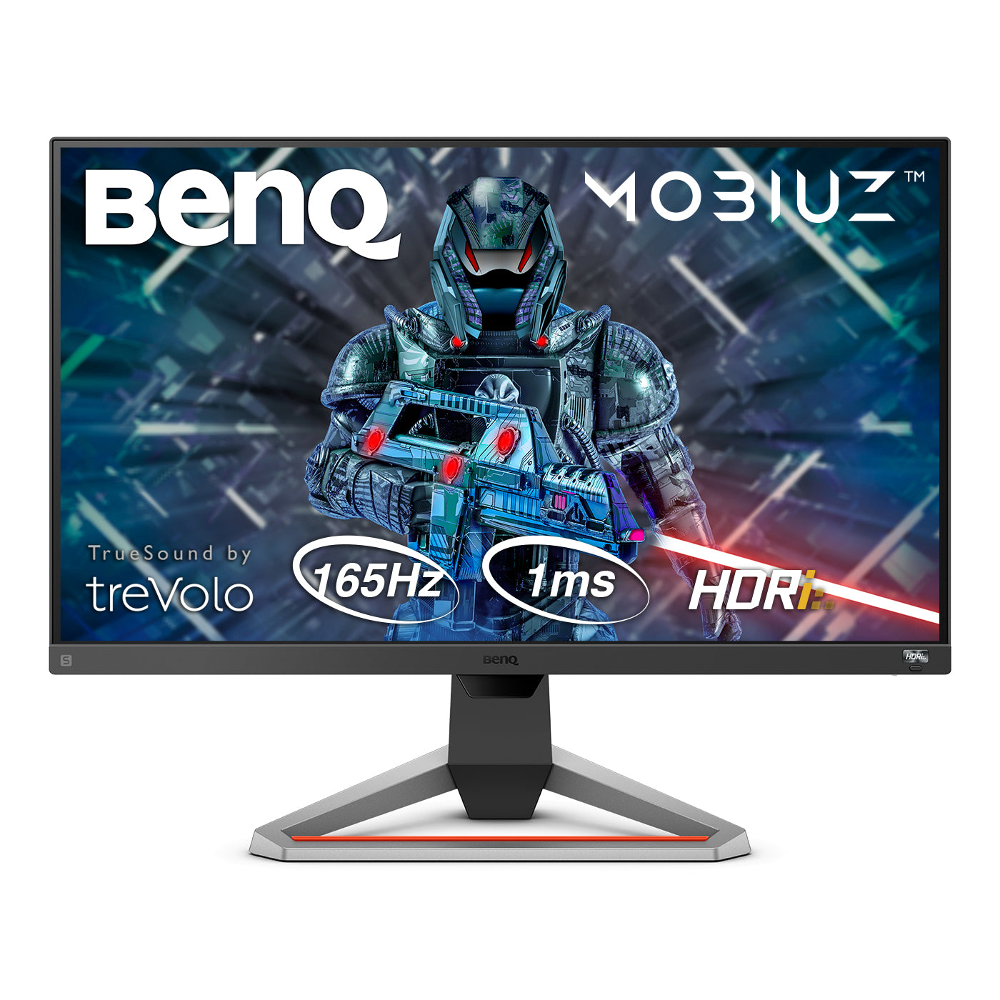 Monitor led gaming 27pulgadas benq mobiuz ex2710s ips -  fhd -  hdmi -  dp -  165hz -  2ms -  vesa