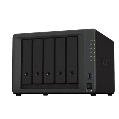 Servidor nas synology disk station ds1522+ 8gb 5 bahias raid gigabit ethernet