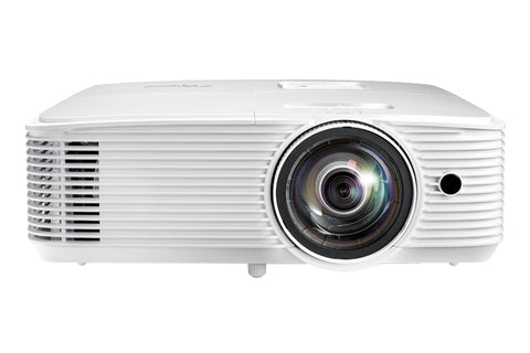 Proyector optoma w309st ansi dlp wxga 3800 lumenes - hdmi - vga - usb - full 3d - corta distancia - blanco