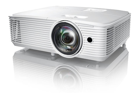 Proyector optoma w309st ansi dlp wxga 3800 lumenes - hdmi - vga - usb - full 3d - corta distancia - blanco