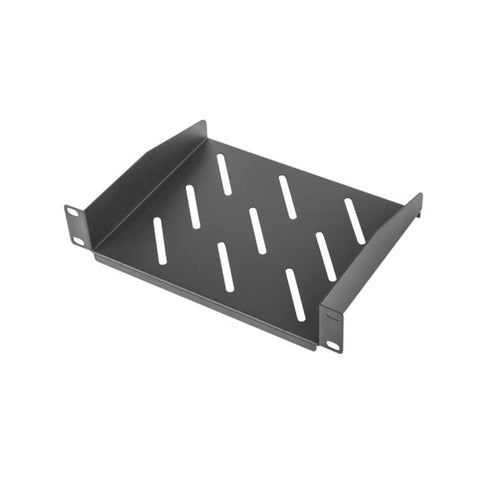 Bandeja fija lanberg 1u 254 x 180 mm carga maxima 20kg rack de 10pulgadas negro