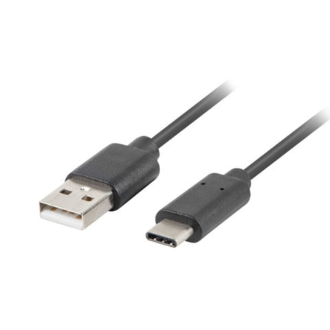 Cable usb tipo c a usb 2.0 tipo a lanberg 3m - macho -  macho - negro