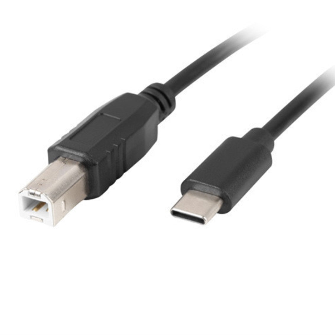 Cable usb tipo c a usb 2.0 tipo b lanberg 1.8m - macho -  macho - negro