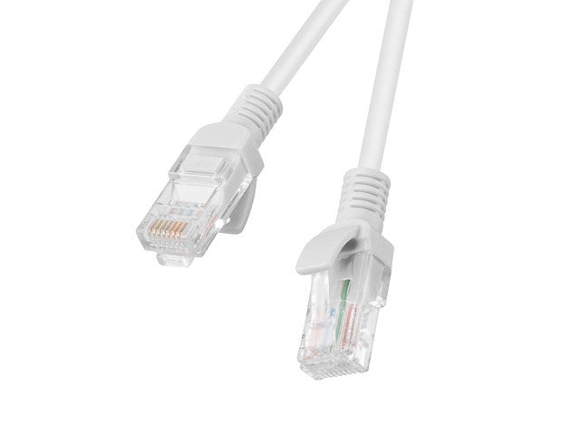 Latiguillo rj45 lanberg cat.6 utp 20m fluke passed gris