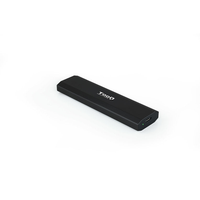 Caja externa tooq tqe - 2223b para ssd m.2 usb tipo c negro