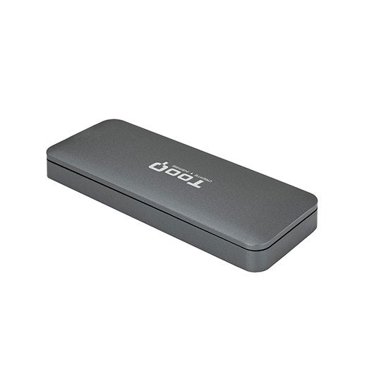 Caja externa tooq tqe - 2281g para ssd m.2 usb tipo c gris