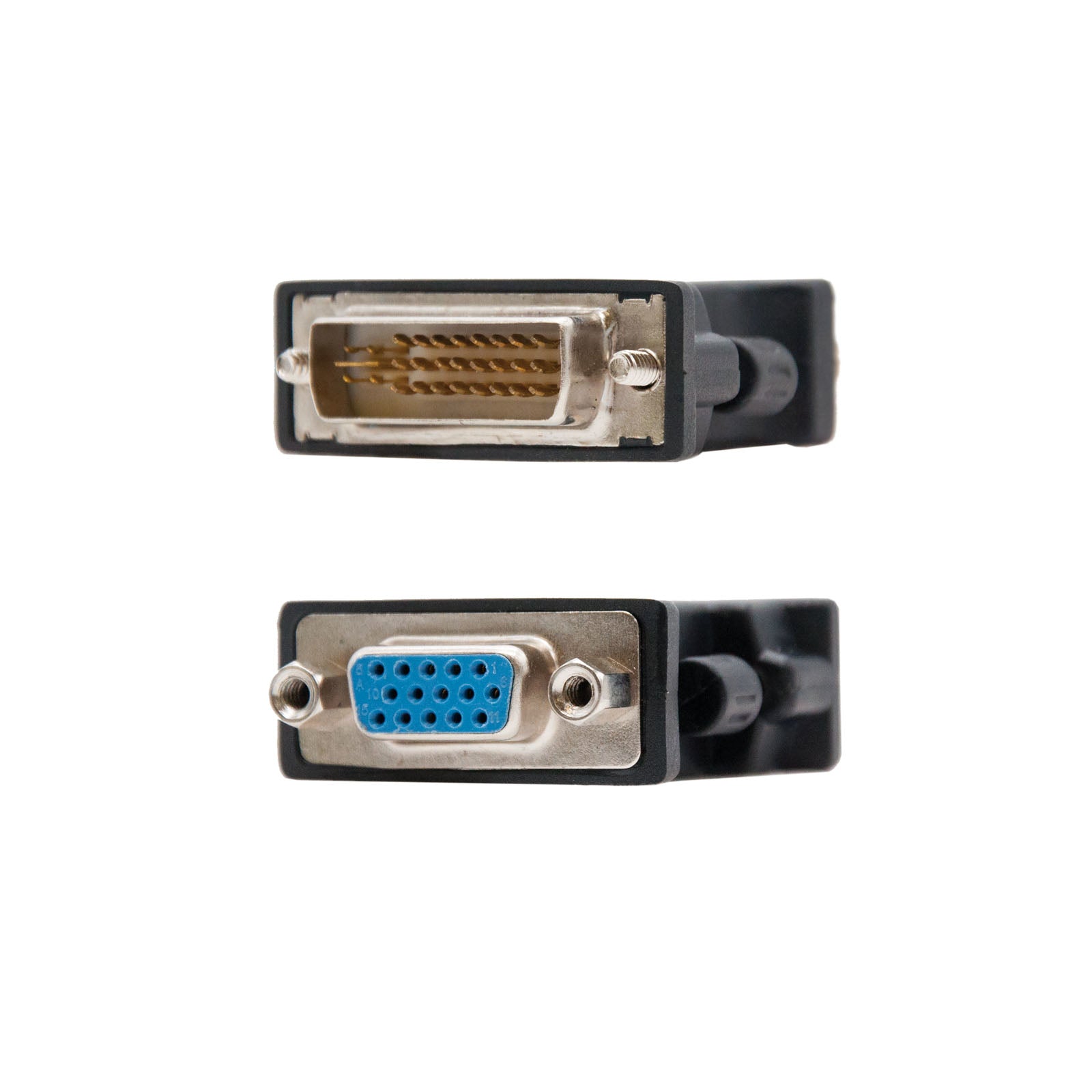 Adaptador vga a dvi nanocable hembra - macho -  negro