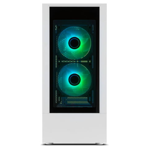 Caja ordenador gaming nox hummer nemesis atx 2 x usb 3.0 2 x usb 2.0 blanca argb