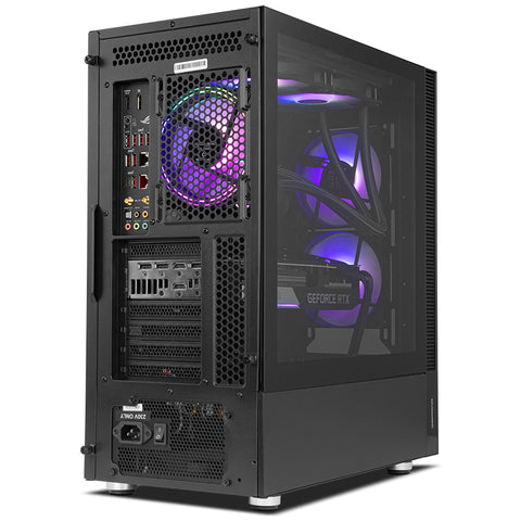 Caja ordenador gaming nox hummer nemesis atx 2 x usb 3.0 2 x usb 2.0 negra argb