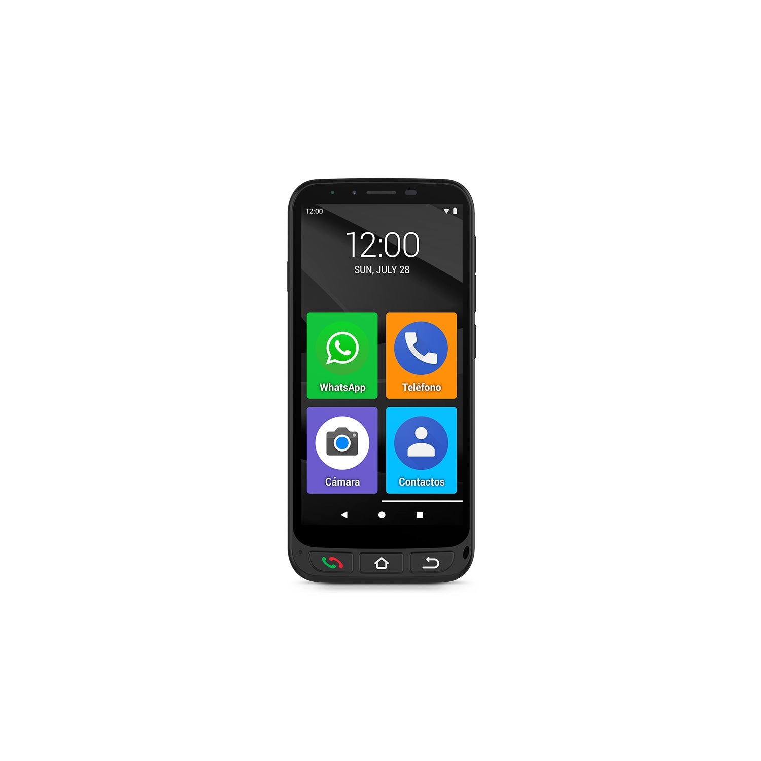 Telefono movil smartphone spc zeus negro -  5.5pulgadas -  bt -  13 mpx -  5 mpx -  android 11 -  32gb rom -  3gb ram -  2400 mah