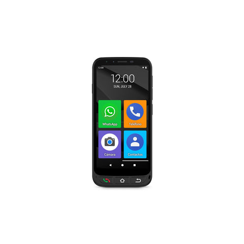 Telefono movil smartphone spc zeus negro -  5.5pulgadas -  bt -  13 mpx -  5 mpx -  android 11 -  32gb rom -  3gb ram -  2400 mah