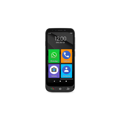 Telefono movil smartphone spc zeus negro -  5.5pulgadas -  bt -  5 mpx -  5 mpx -  android 11 -  16gb rom -  1gb ram -  2400 mah