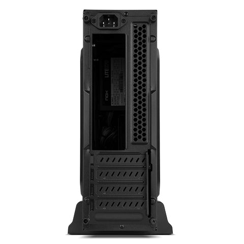 Caja ordenador nox slim lite070 micro atx 2 x usb 3.0 1 x 80mm 500w negra