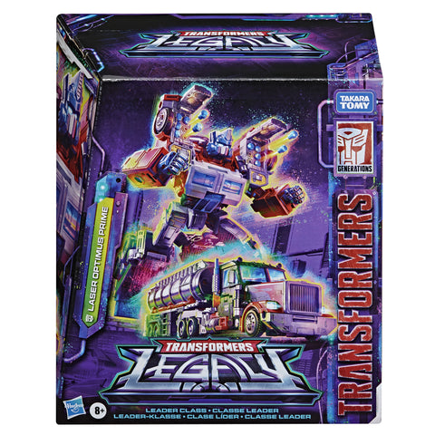 Figura hasbro g2 universe laser optimus prime 18 cm transformers legacy series f30615x0