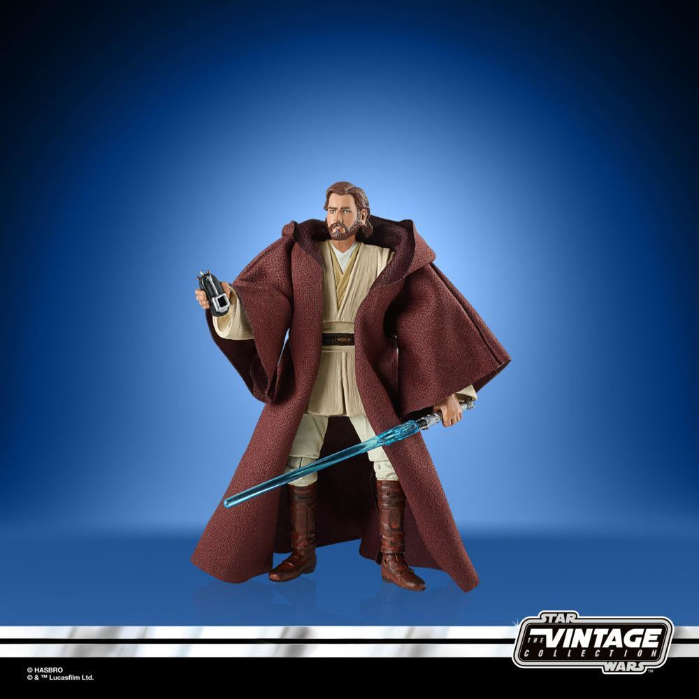 Figura hasbro obi wan kenobi 95 cm sw el ataque de los clones star wars vintage