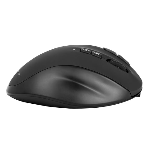 Ratón inalambrico phoenix ergo t1 ergonomico trackball batería recargable multidispositivo