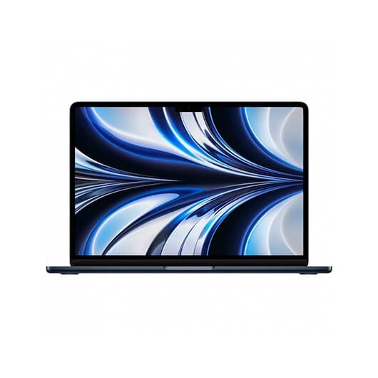 Portatil apple macbook air 13 mba 2022 midnight m2 tid -  chip m2 8c -  8gb -  ssd 256gb -  gpu 8c -  13.6pulgadas mly33y - a