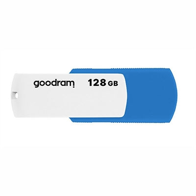 Memoria usb 2.0 goodram 128gb uco2 azul blanco