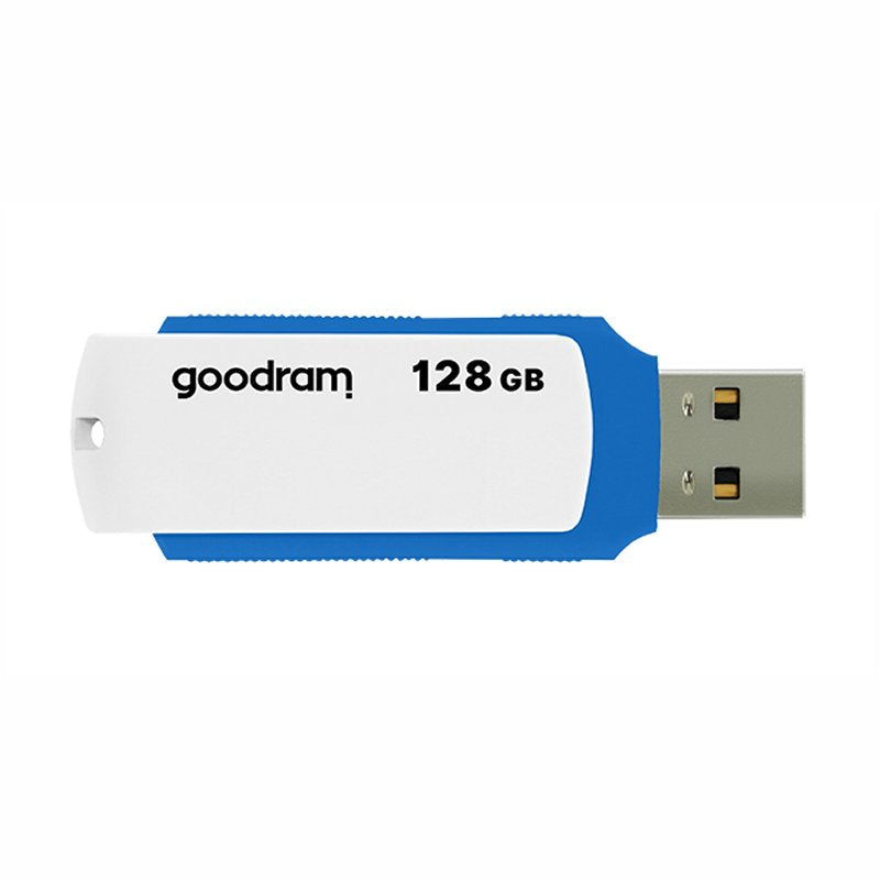 Memoria usb 2.0 goodram 128gb uco2 azul blanco