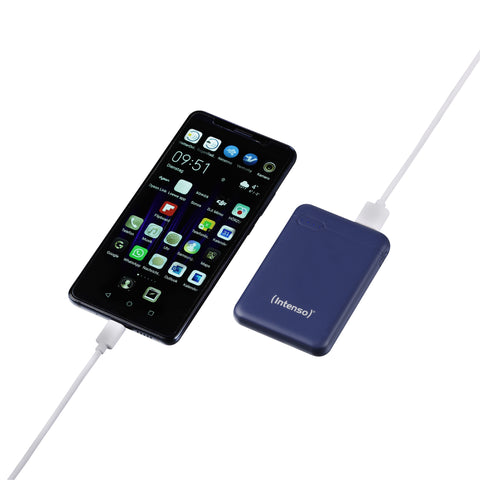 Powerbank intenso xs5000 5000mah usb tipo a usb tipo c azul